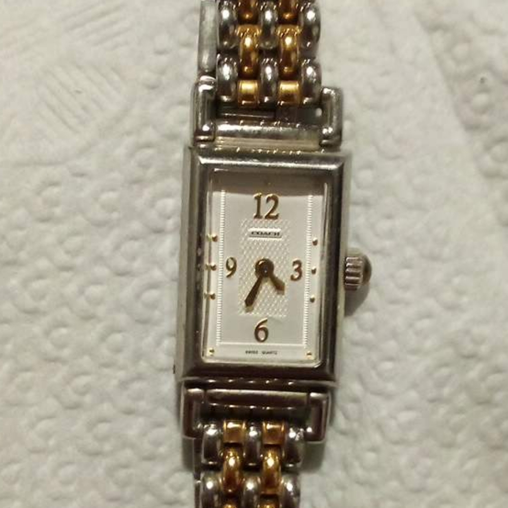 Coach swiss quartz women's watch